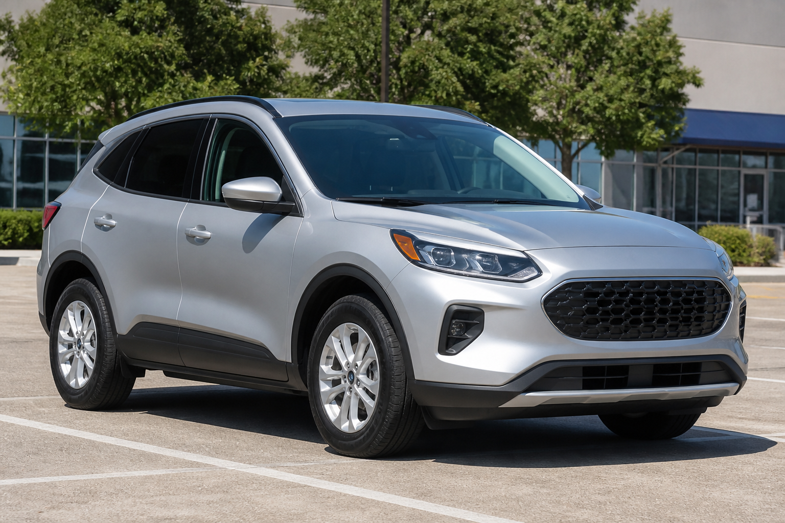 Compact crossover representing Ford Escape P1000 questions