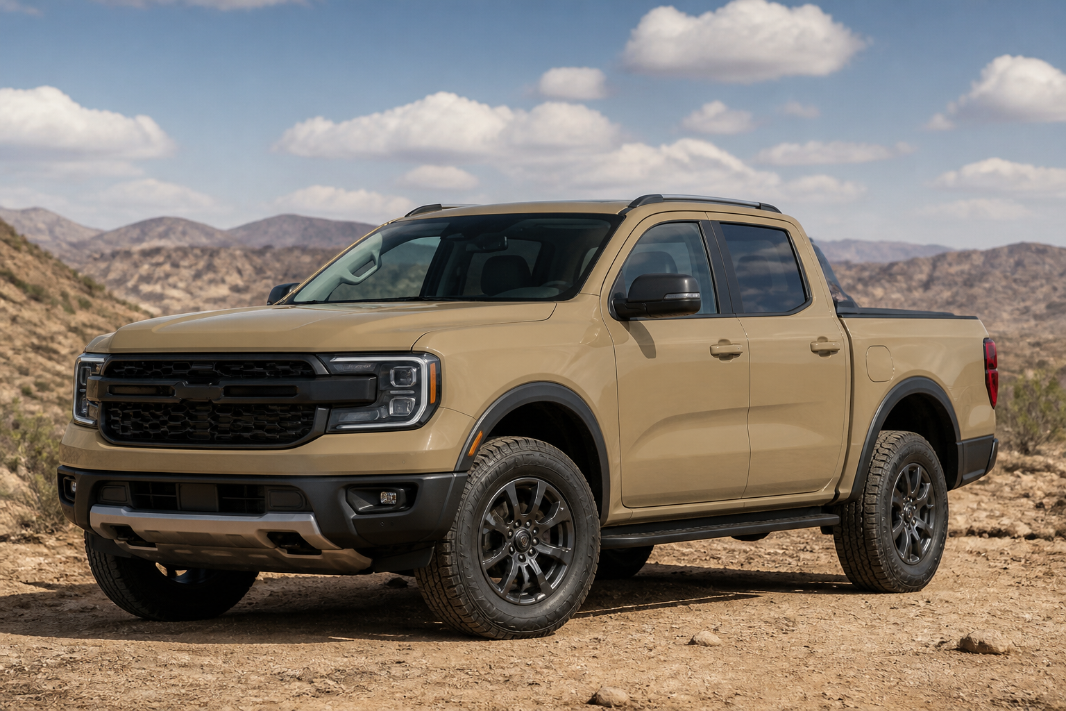 Midsize pickup representing Ford Ranger P1000 questions