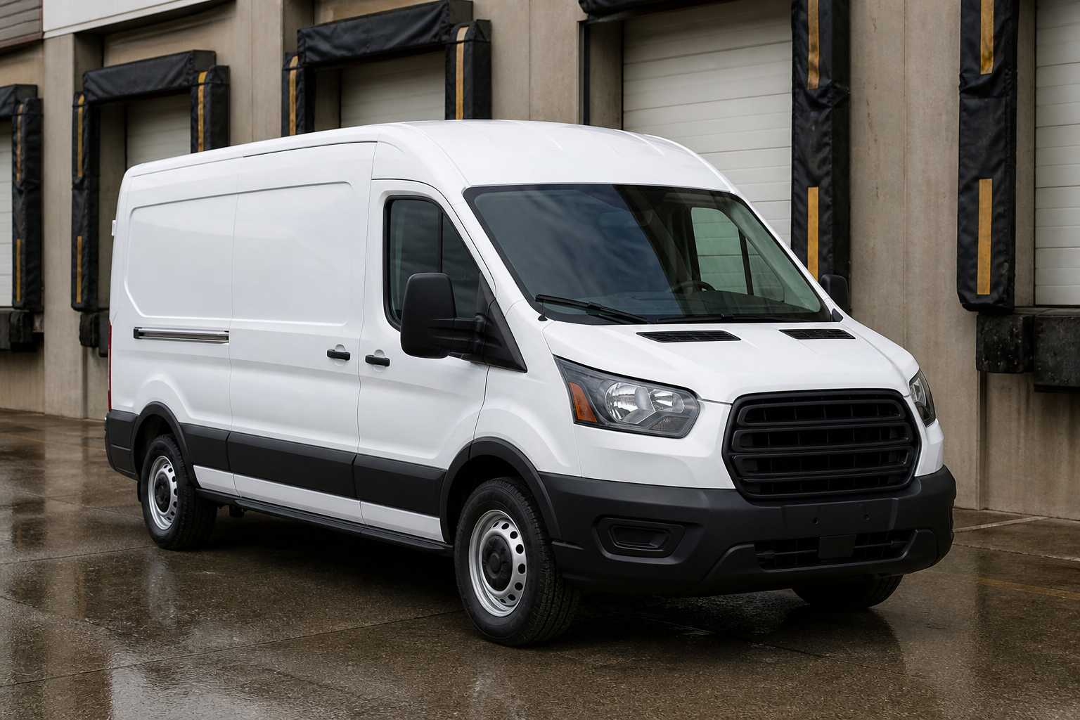 Cargo van representing Ford Transit P1000 questions
